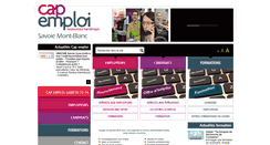Desktop Screenshot of capemploi73-74.com